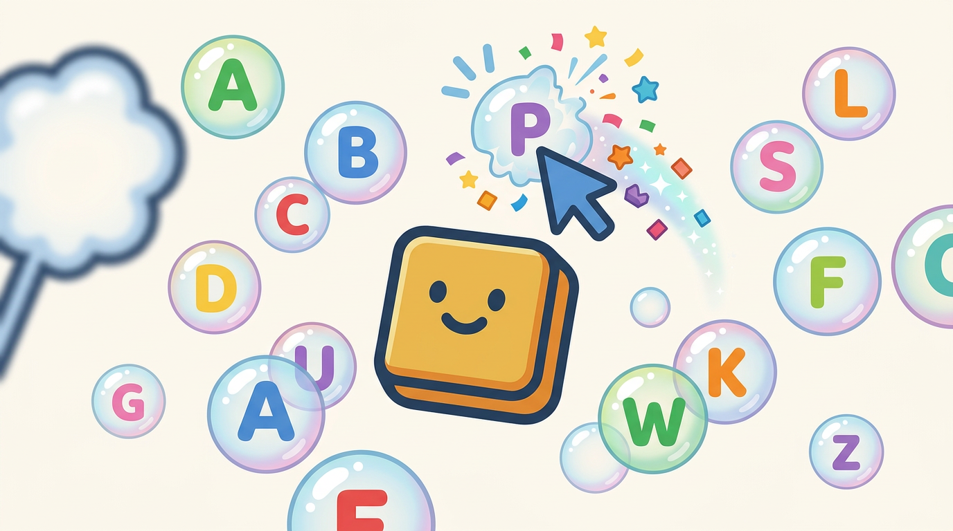 Letter Bubbels